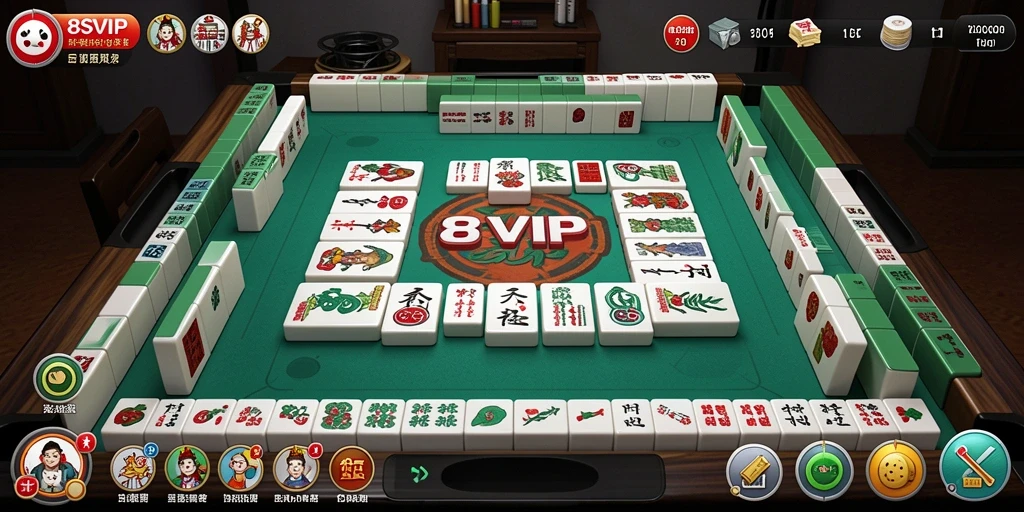 Screenshot gameplay Mahjong yang menarik di 8SVIP.