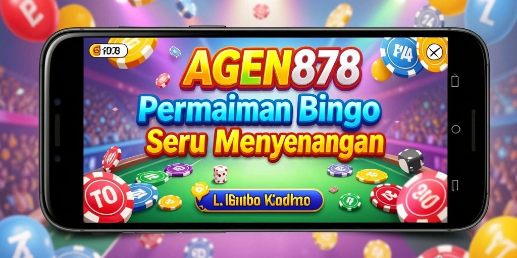 Tampilan gameplay Bingo yang menarik di AGEN878.