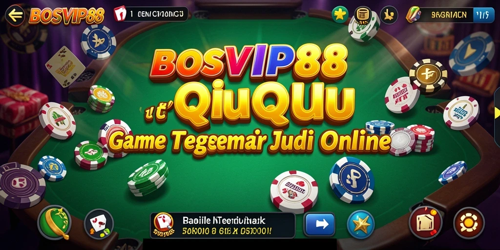 Tampilan gameplay QiuQiu yang menarik di BOSVIP88.