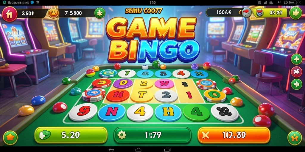 Screenshot gameplay Bingo di COO77 yang penuh aksi.