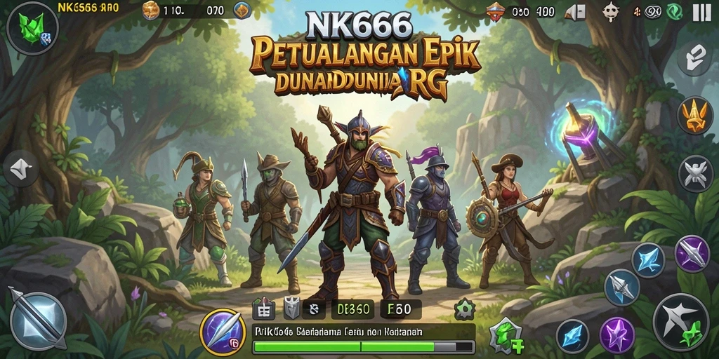 Screenshot gameplay NK666 menampilkan pertarungan seru dan karakter yang menarik.