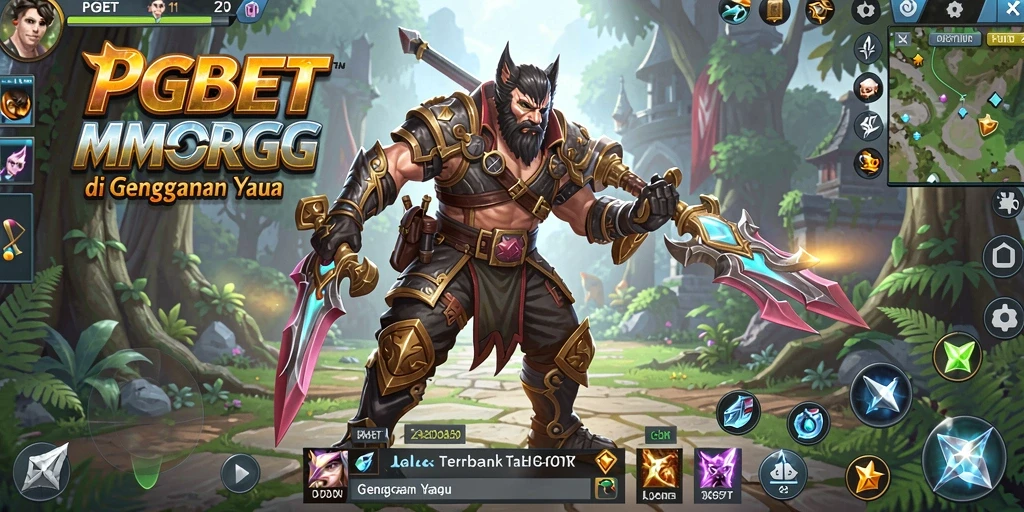 Tampilan gameplay epik PGBET dengan petualangan yang seru.