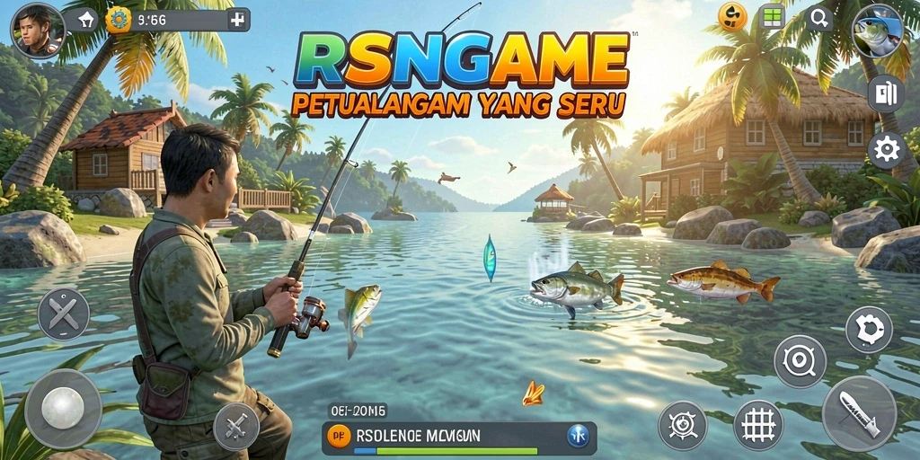 Gameplay Fishing yang seru dan menantang di RSNGAME.