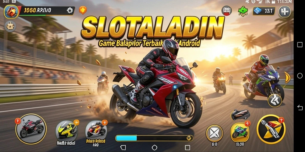 Tampilan gameplay SLOTALADIN yang seru dan mendebarkan.